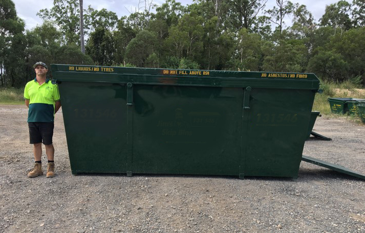 Blue Mountain’s skip bin