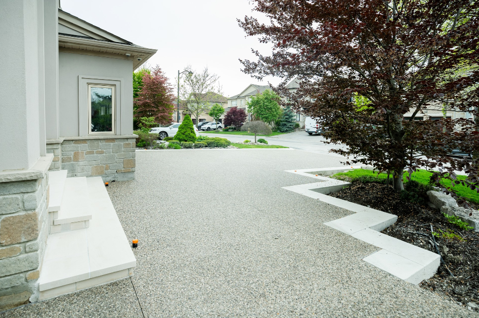 exposed aggregate concrete in Adelaide